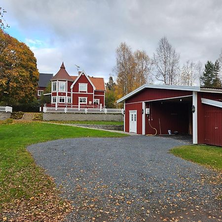 Romme Stugby Hotel Borlange Exterior photo
